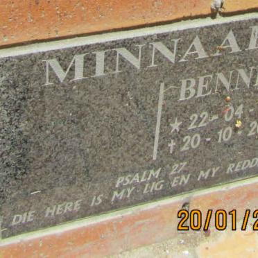 MINNAAR Bennie 1960-2004