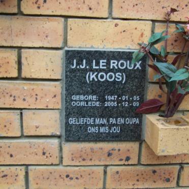 ROUX J.J, le 1947-2005