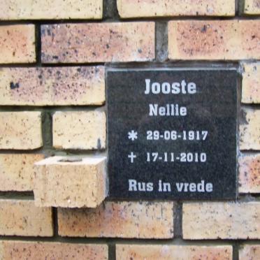 JOOSTE Nellie 1917-2010