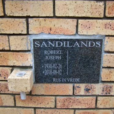 SANDILANDS Robert Joseph 1930-2010