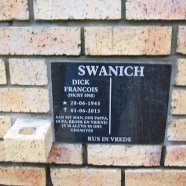 SWANICH Dick Francois 1943-2013