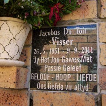 VISSER Jacobus Du Toit 1961-2011