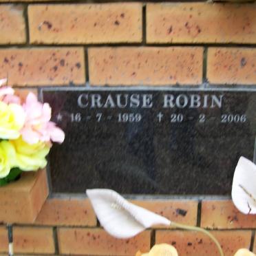 CRAUSE Robin 1959-2006