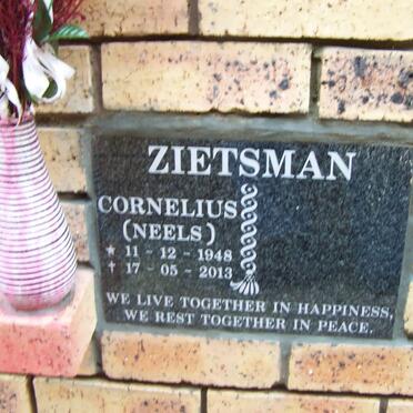 ZIETSMAN Cornelius 1948-2013