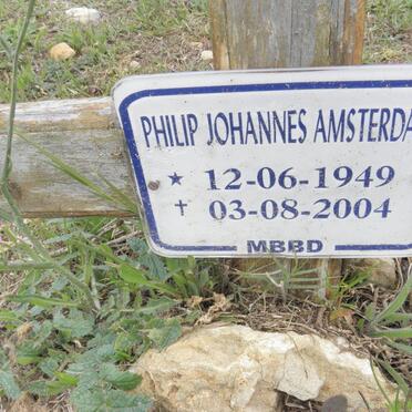 AMSTERDAM Philip Johannes 1949-2004