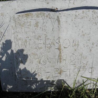 ANDERSON Betty 1921-1979
