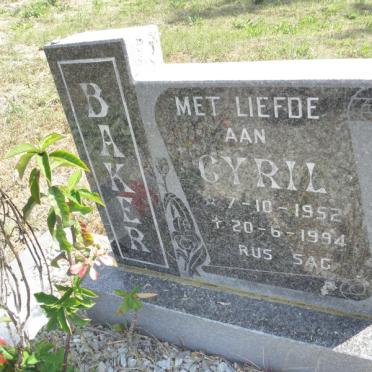 BAKER Cyril 1952-1994