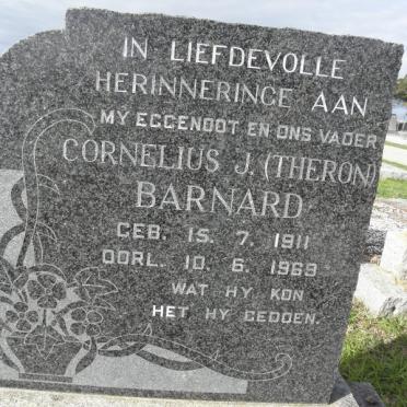 BARNARD Cornelius J. 1911-1969