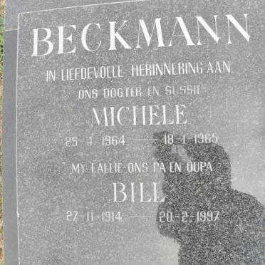 BECKMANN Bill 1914-1997 :: BECKMANN Michele 1964-1965
