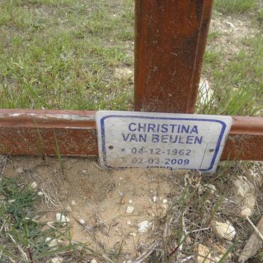 BEULEN Christina, van 1962-2009
