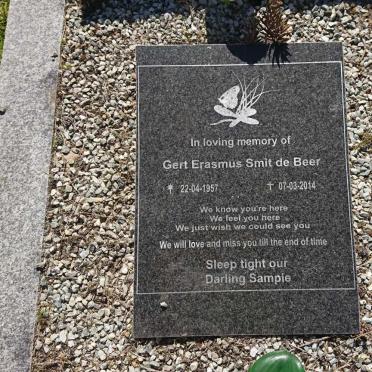BEER Gert Erasmus Smit, de 1957-2014