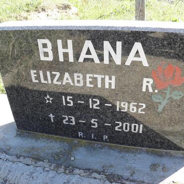 BHANA Elizabeth R. 1962-2001