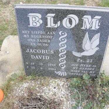BLOM Jacobus David 1946-2004