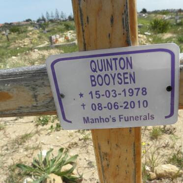 BOOYSEN Quinton 1978-2010