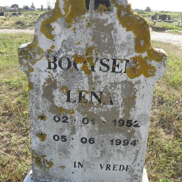 BOOYSEN Lena 1952-1994