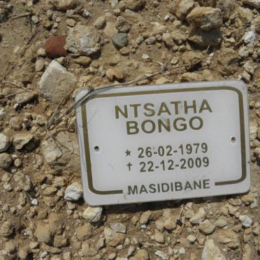 BONGO Ntsatha 1979-2009