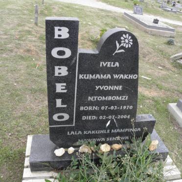 BOBELO Yvonne Ntombomzi 1970-2004