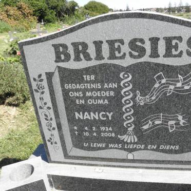 BRIESIES Nancy 1934-2008
