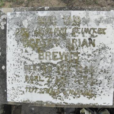 BREWIS Robert Brian 1948-1955