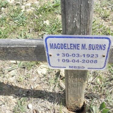 BURNS Magdelene M. 1923-2008