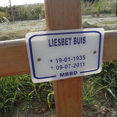 BUIS Liesbet 1935-2011