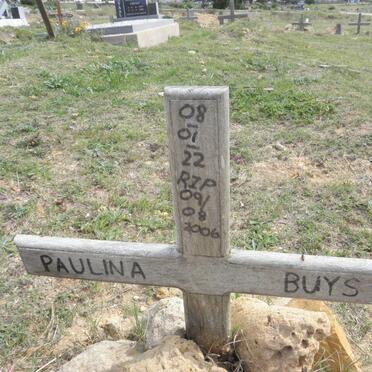 BUYS Paulina 1922-2006