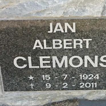CLEMONS Jan Albert 1924-2011