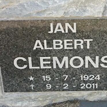 CLEMONS Jan Albert 1924-2011