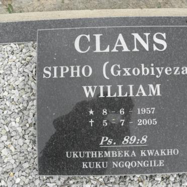 CLANS Sipho William 1957-2005