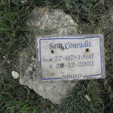 CONRADIE Sam 1960-2002