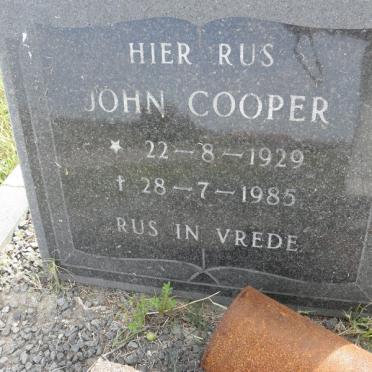COOPER John 1929-1985