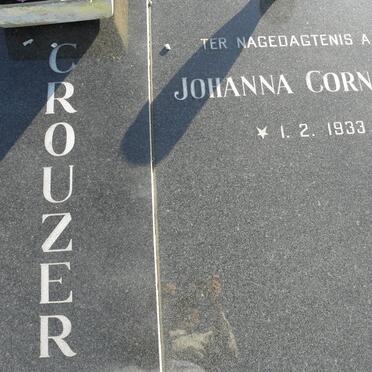 CROUZER Johanna Cornelia 1933-