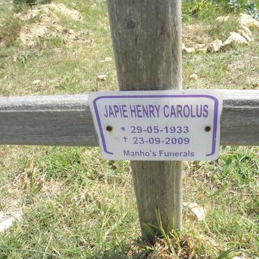 CAROLUS Japie Henry 1933-2009