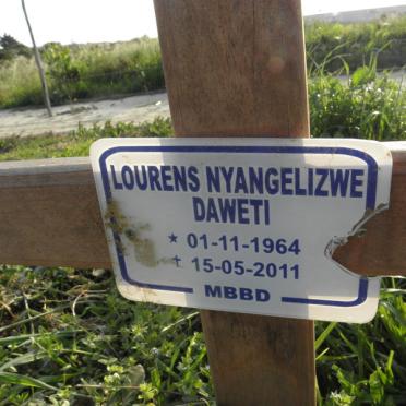 DAWETI Lourens Nyangelizwe 1964-2011
