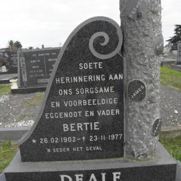 DEALE Bertie 1902-1977