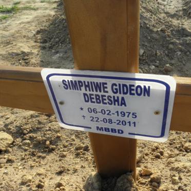 DEBESHA Simphiwe Gideon 1975-2011