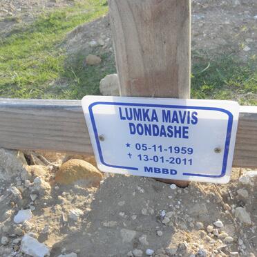 DONDASHE Lumka Mavis 1959-2011