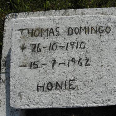 DOMINGO Thomas 1910-1962