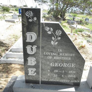 DUBE George 1931-2008