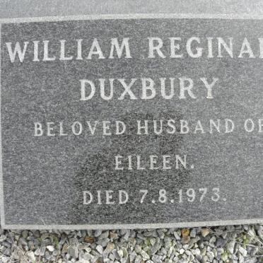 DUXBURY William Reginald -1973 &amp; Eileen Kate -1983