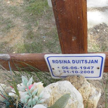 DUITSJAN Rosina 1947-2008