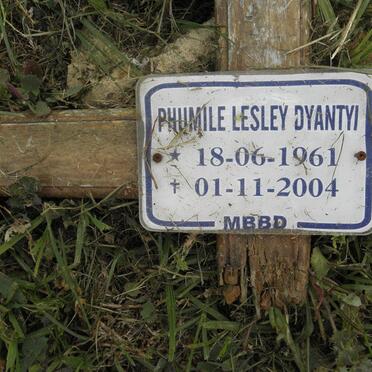 DYANTYI Phumile Lesley 1961-2004