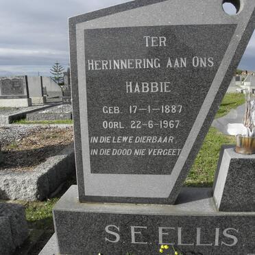 ELLIS S.E. 1887-1967