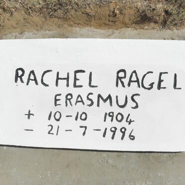 ERASMUS Rachel Ragel 1904-1996