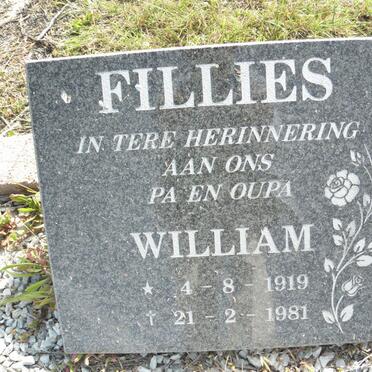 FILLIES William 1919-1981