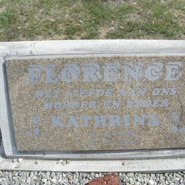 FLORENCE Kathrina 1920-2006