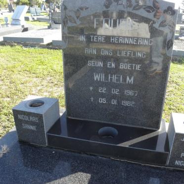 FOURIE Wilhelm 1967-1982