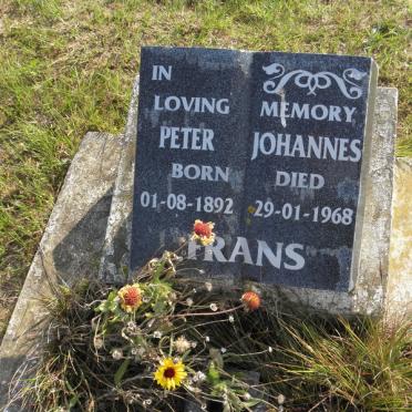 FRANS Peter Johannes 1892-1968