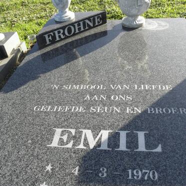 FROHNE Emil 1970-2002