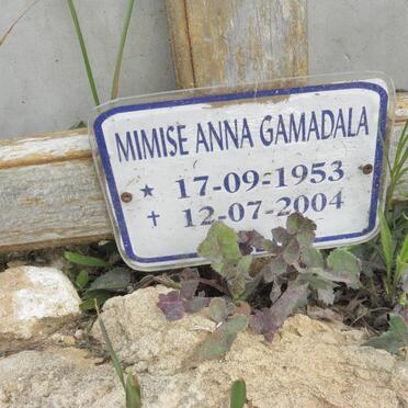 GAMADALA Mimise Anna 1953-2004
